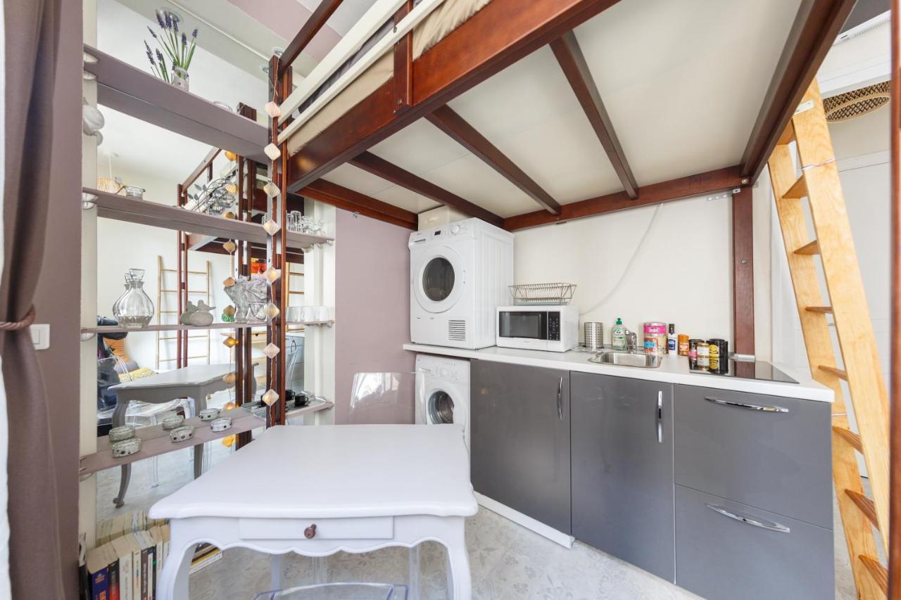 Sacre Petit Studio In The Coeur Of Montmartre Paris Eksteriør bilde